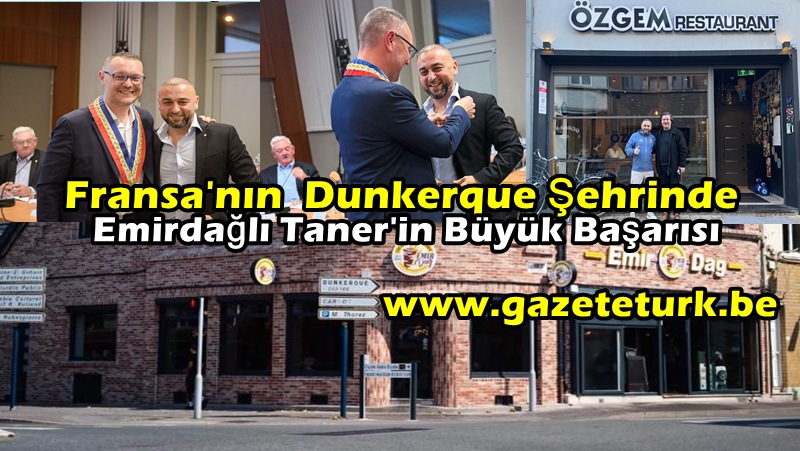 Emirdağlı Taner’in Fransa’nın Dunkerque Şehrinde Büyük Başarısı…