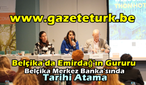 Belçika’da Emirdağ’ın Gururu…Belçika Merkez Banka’sında Tarihi Atama…