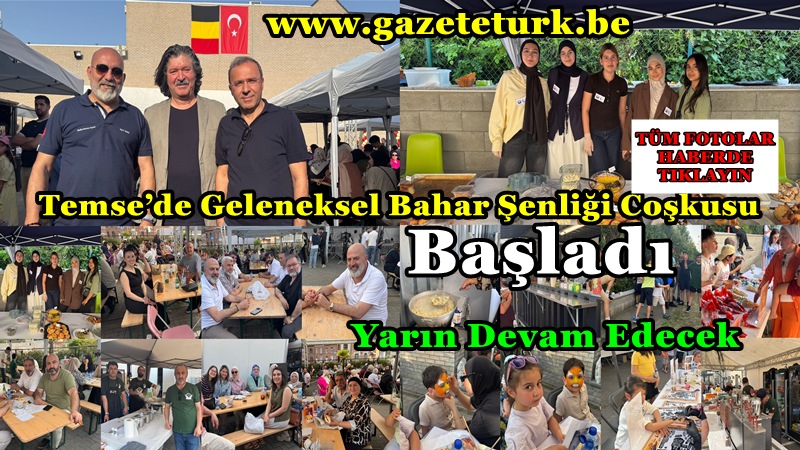 Temse’de Geleneksel Bahar Şenliği Coşkusu Başladı…