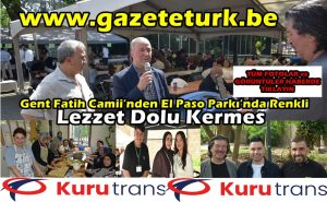 Gent Fatih Camii’nden El Paso Parkı’nda Renkli ve Lezzet Dolu Kermes…
