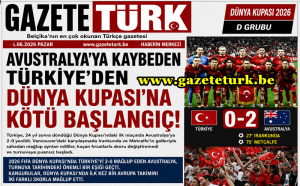 A Milli Takım Dünya Kupasına Kötü Başladı…24 Yıl Hasret Sonrası Hayal Kırıklığı…Türkiye, Avustralya’ya 2-0 Yenildi…