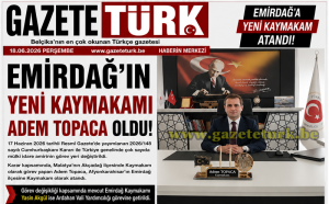 Emirdağ’ın Yeni Kaymakamı Adem Topaca Oldu…