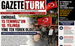 Emirdağ, 15 Temmuz’un 10. Yılında Yine Tek Yürek Oldu…Gurbetçiler ve Vatandaşlar Meydanları Doldurdu…