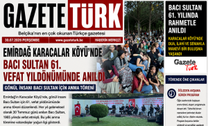 Emirdağ Karacalar Köyü’nde Bacı Sultan 61. Vefat Yıldönümünde Anıldı…